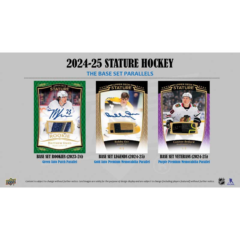 2024-25 Upper Deck Stature (Hobby)