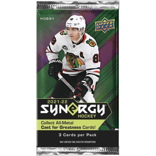 2021-22 Upper Deck Synergy (Hobby), 1 paket