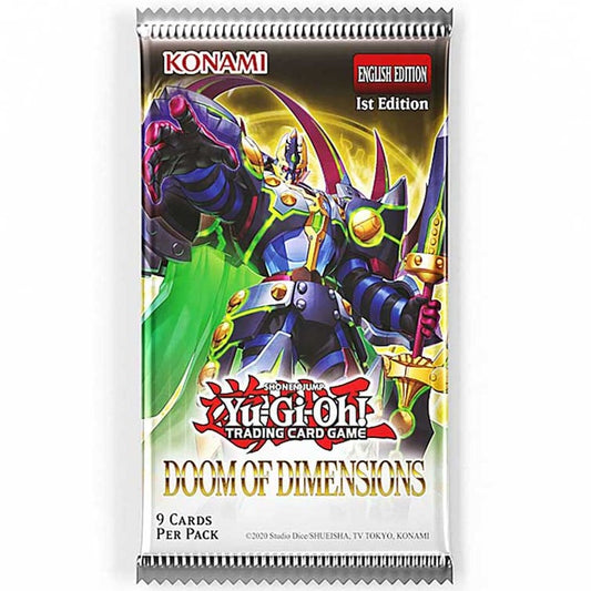Yu-Gi-Oh! – Doom of Dimensions, 1 Booster paket