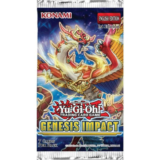 Yu-Gi-Oh! – Genesis Impact, 1 Booster paket