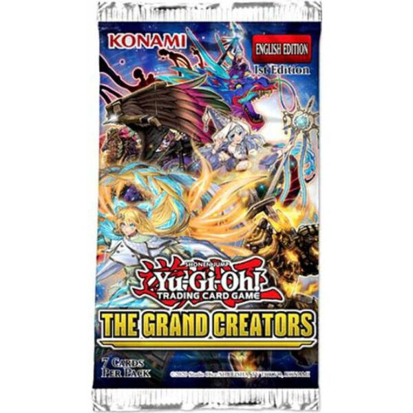 Yu-Gi-Oh! – Grand Creators, 1 Booster paket