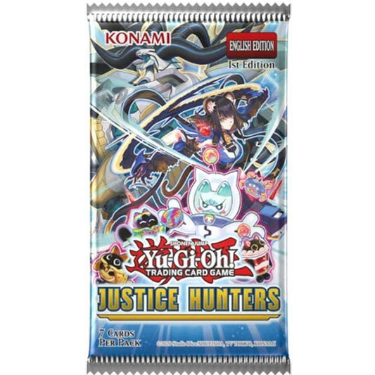 Yu-Gi-Oh! – Justice Hunters, 1 Booster paket