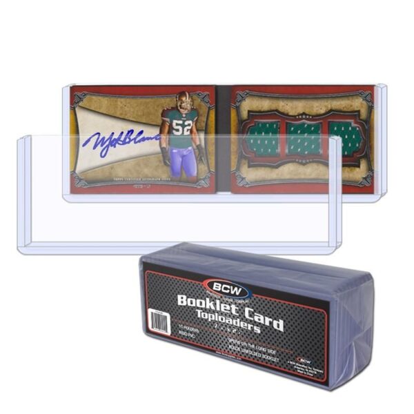 Toploader Booklet Card (Horizontal) 1st