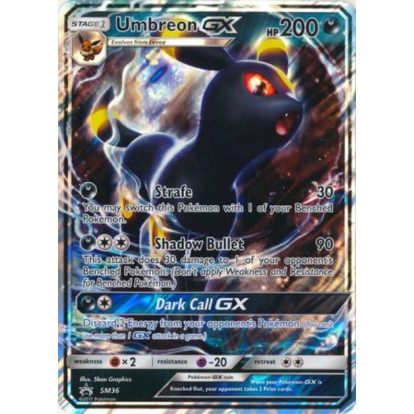 Umbreon GX - SM36 - Oversized Promo Pokemon Oversized Cards