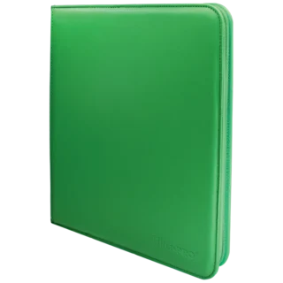 Vivid 12-Pocket Zippered PRO-Binder - Green