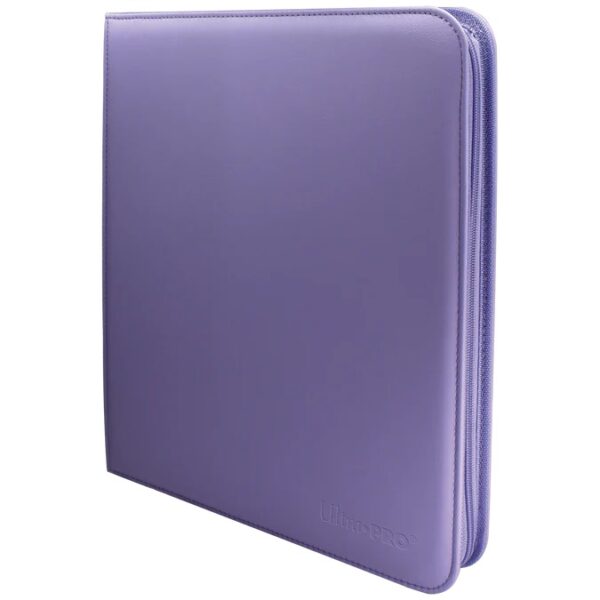Vivid 12-Pocket Zippered PRO-Binder - Purple