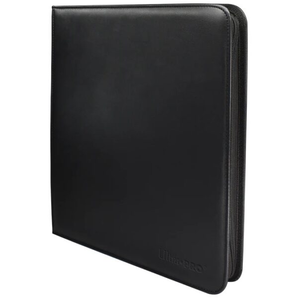 Vivid 12-Pocket Zippered PRO-Binder - Black