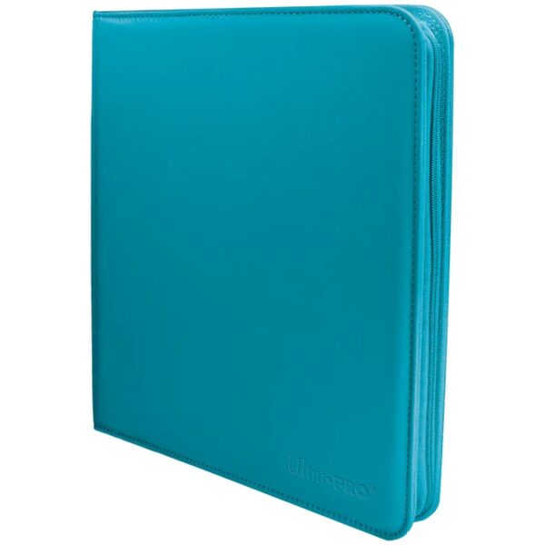 Vivid 12-Pocket Zippered PRO-Binder - Light Blue