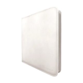 Vivid 12-Pocket Zippered PRO-Binder - White