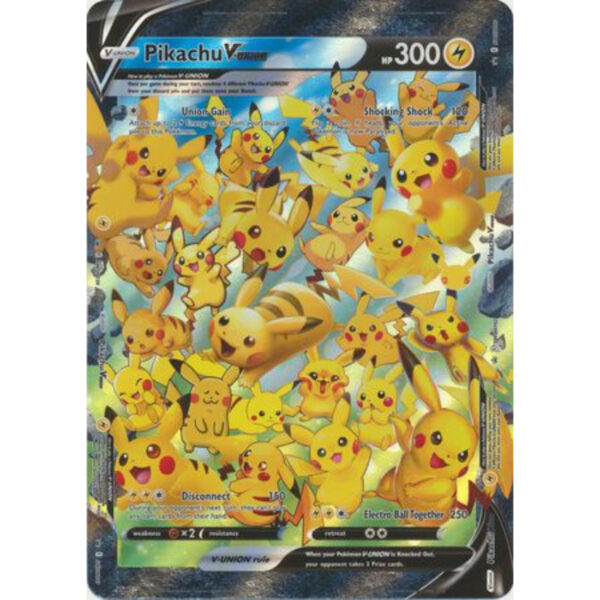 Pikachu V-Union Oversized Promo Pokemon Oversized Cards