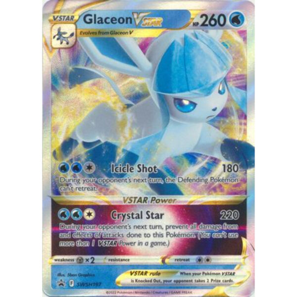 Glaceon VSTAR - SWSH197 - Oversized Promo Pokemon Oversized Cards