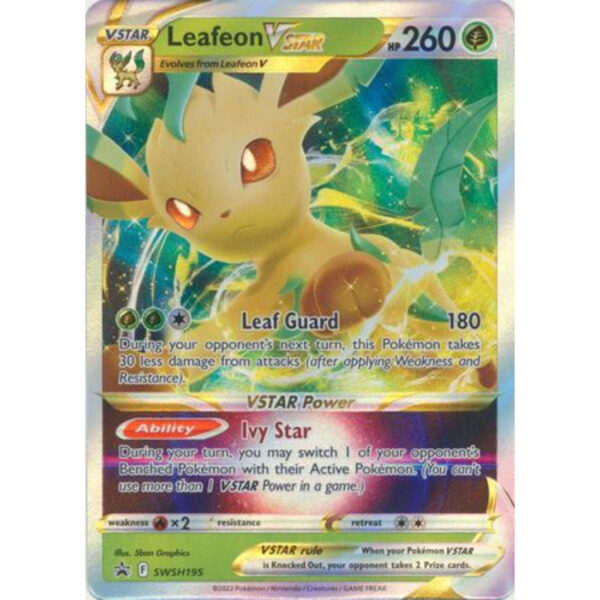 Leafeon VSTAR - SWSH195 - Oversized Promo Pokemon Oversized Cards