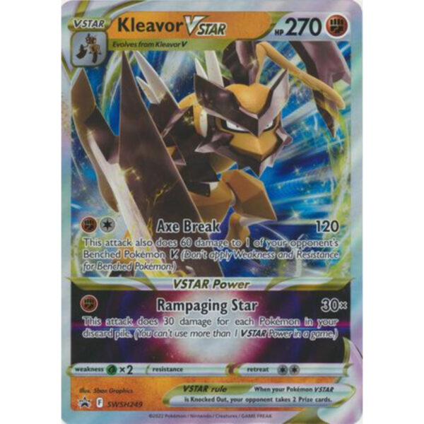 Kleavor VSTAR - SWSH249 - Oversized Promo Pokemon Oversized Cards