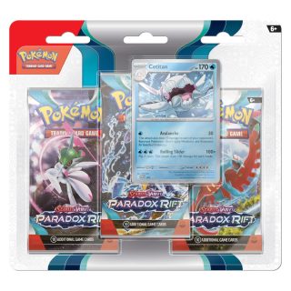 Pokémon, Scarlet & Violet 4: Paradox Rift 3-pack blister, Cetitan