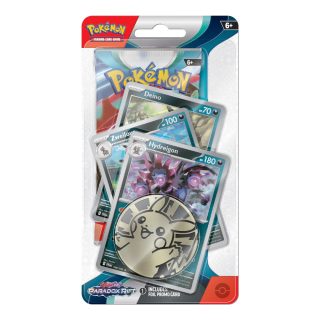 Pokémon, Scarlet & Violet 4: Paradox Rift, Premium Checklane blisterpack, Hydregion