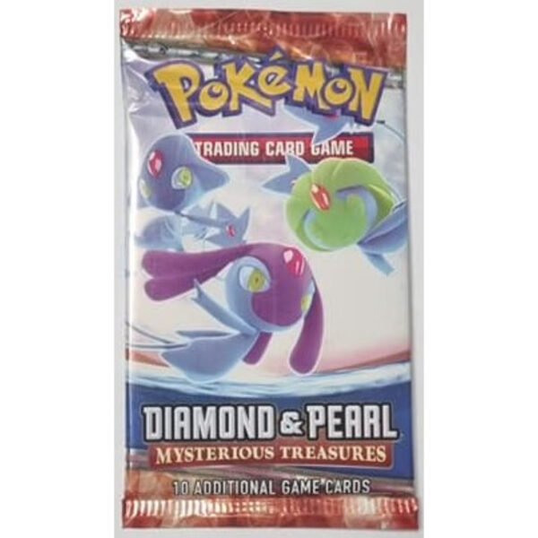 Pokémon, Diamond & Pearl: Mysterious Treasures, 1 booster pack