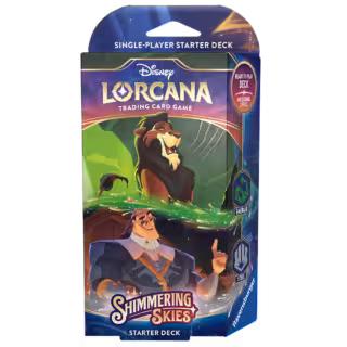 Lorcana - Shimmering Skies - Starter Deck (Emerald/Steel)
