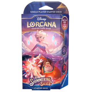 Lorcana - Shimmering Skies - Starter Deck (Amethyst/Ruby)