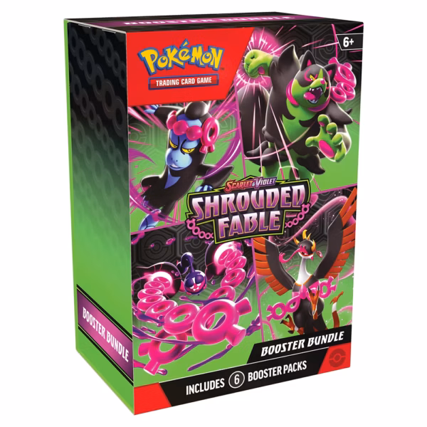 Pokémon, Scarlet & Violet 6.5: Shrouded Fable, Booster Bundle (6 boosters)