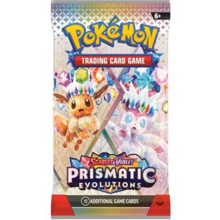 Pokémon, Scarlet & Violet 8.5: Prismatic Evolutions, 1 booster pack
