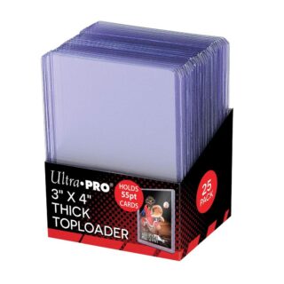 Toploaders. 55pt, 25-pack