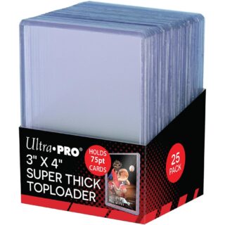 Toploaders. 75pt, 25-pack