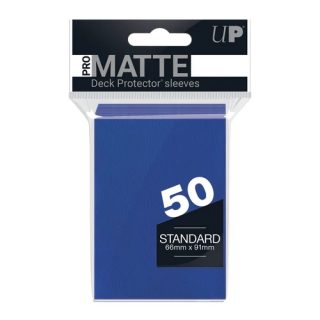 Pro-Matte Blue Standard Deck Protectors 50ct