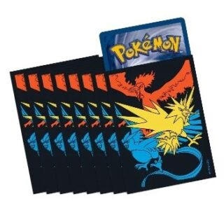 Hidden Fates Moltres & Zapdos & Articuno 65ct Standard Sized Sleeves