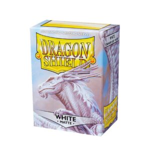 Dragon Shield - Matte White (100 sleeves)