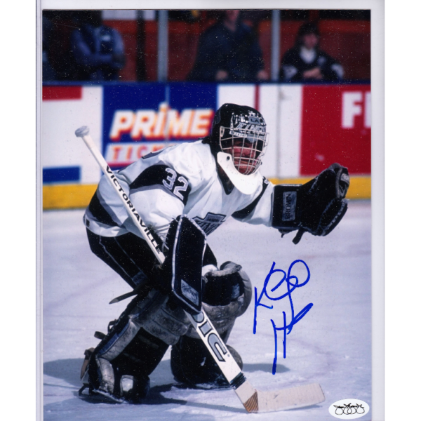 Kelly Hrudey - Autographed 8x10 photo (Los Angeles Kings)