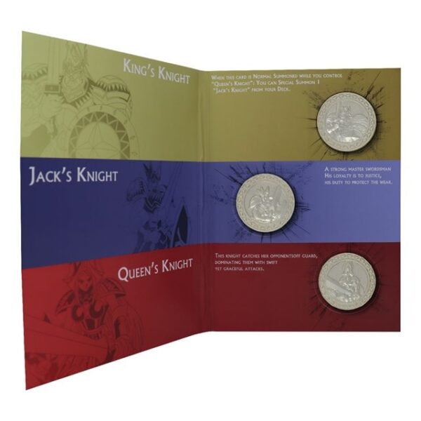 Yu-Gi-Oh! Knights Coin Collection Coin Set