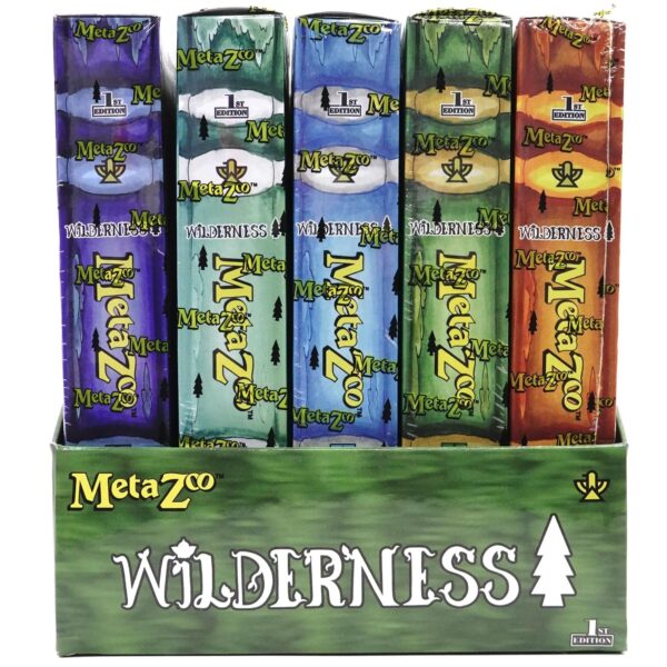 MetaZoo TCG: Wilderness 1st Edition Theme Deck Bundle, 5st