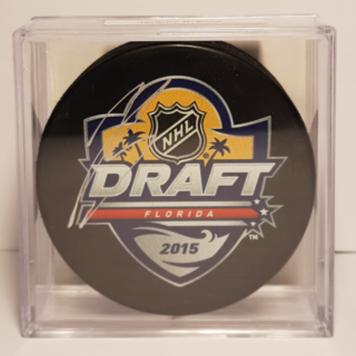 Jeremy Bracco Signed NHL Puck 2015 Draft,Toronto Maple Leafs, COA