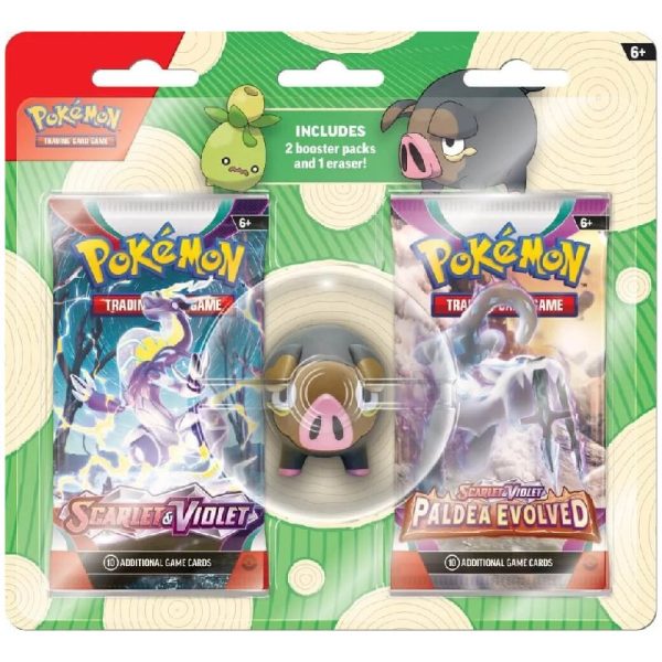 Pokémon, Back to School Eraser Blister (Lechonk)