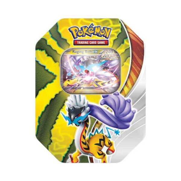 Pokémon, Paradox Destinies 2024 Fall Tin: Raging Bolt ex