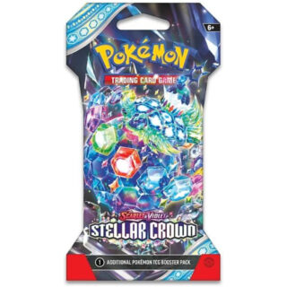 Pokémon, Scarlet & Violet 7: Stellar Crown, 1 Blister pack
