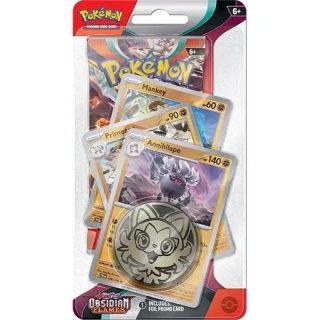 Pokémon, Scarlet & Violet 3: Obsidian Flames, Premium Checklane blisterpack, Annihilape