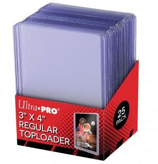 Toploaders. Regular, 25-pack, 35pt