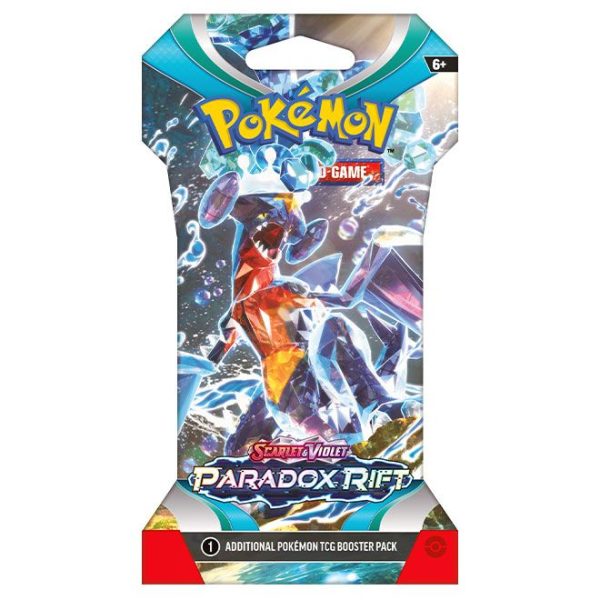 Pokémon, Scarlet & Violet 4: Paradox Rift, 1 blister pack
