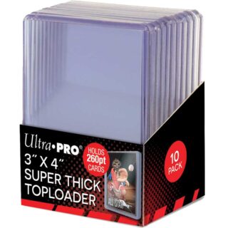 Toploaders. 260pt, 10-pack