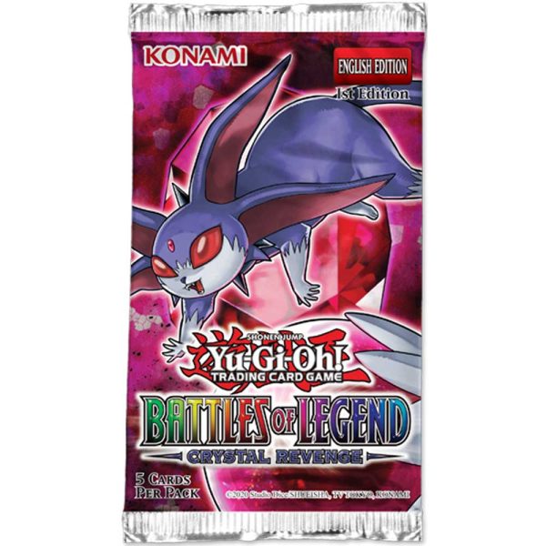 Yu-Gi-Oh! - Crystal Revenge, 1 Booster paket