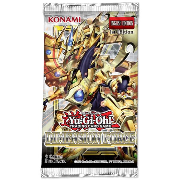 Yu-Gi-Oh! - Dimension Force, 1 Booster paket